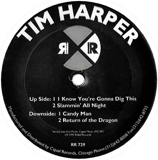 Tim Harper : Return Of The Dragon (12")