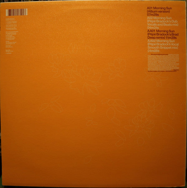 Block 16 Featuring Jon Lucien : Morning Sun (12")