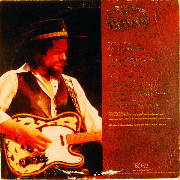 Waylon Jennings : Greatest Hits (LP, Comp, Ind)