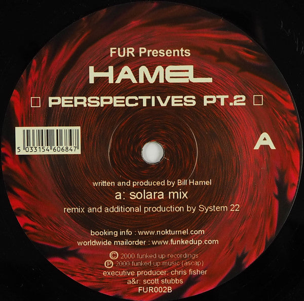 Bill Hamel : Perspectives Pt. 2 (12")