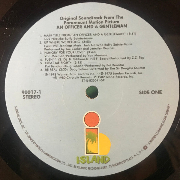 Various : An Officer And A Gentleman - Soundtrack (LP, Comp)