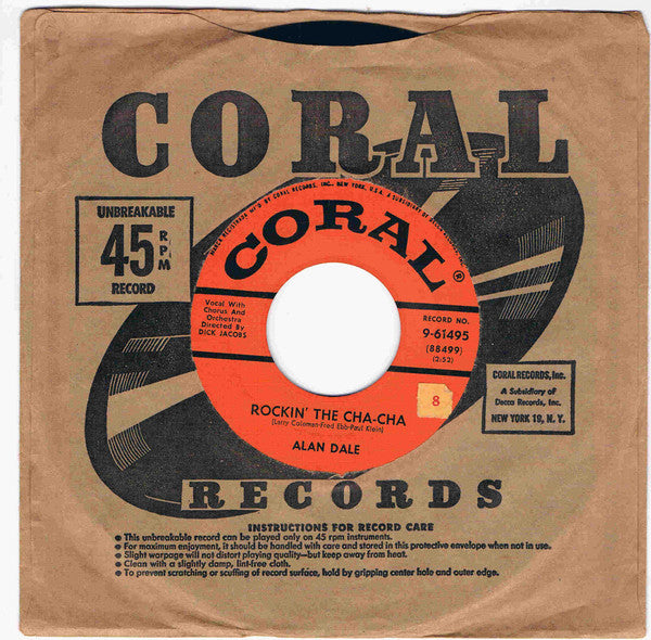 Alan Dale : Rockin' The Cha-Cha / Wham! (7", Single)