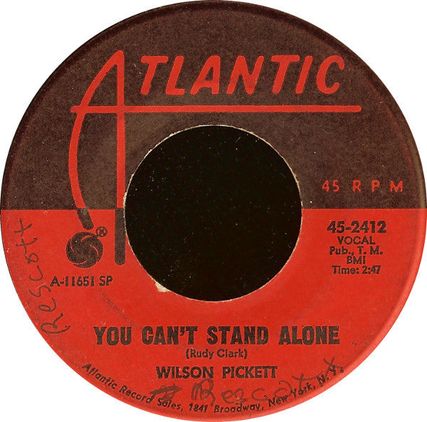 Wilson Pickett : Soul Dance Number Three (7", Spe)