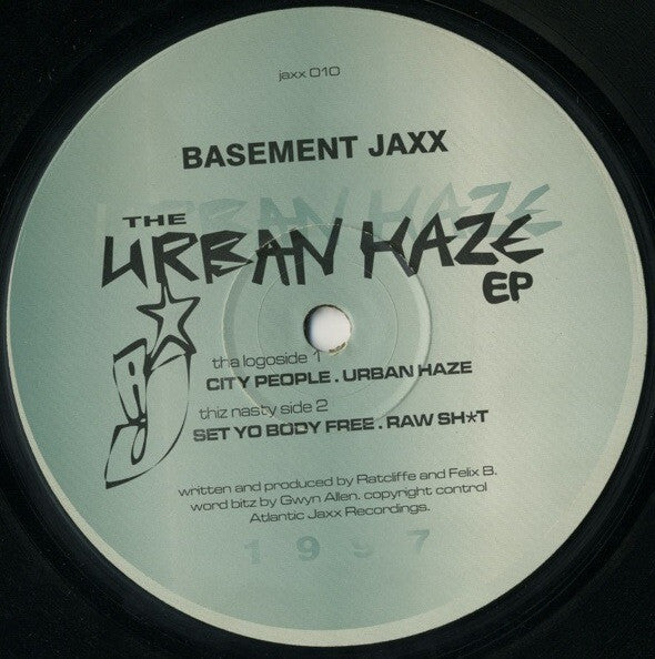 Basement Jaxx : The Urban Haze EP (12", EP)