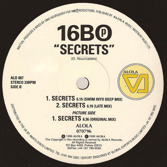 16B : Secrets (12")