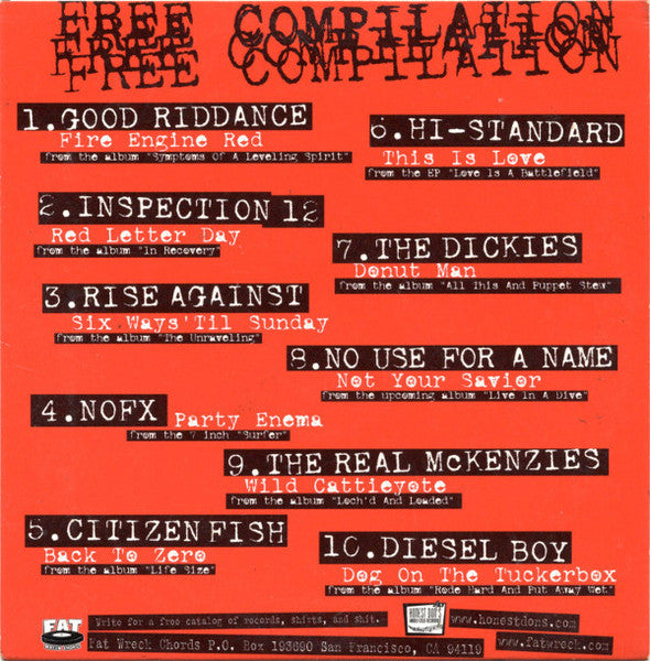 Various : Floyd ...And Out Come The Teeth (CD, Comp, Promo, Smplr)