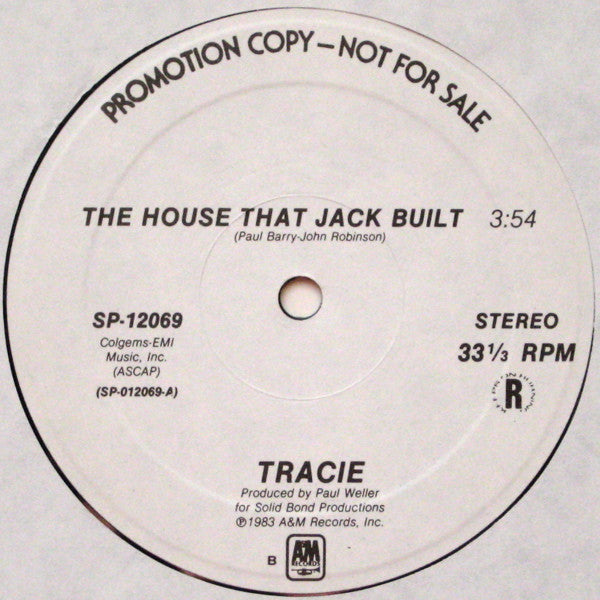 Tracie Young : The House That Jack Built (12", EP, Promo)
