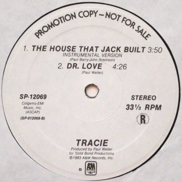 Tracie Young : The House That Jack Built (12", EP, Promo)