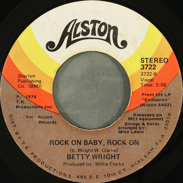 Betty Wright : If I Ever Do Wrong (7", Styrene, She)