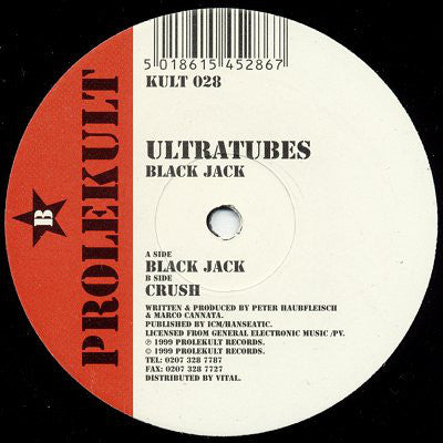 Ultratubes : Black Jack / Crush (12")