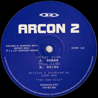 Arcon 2 : Zorak / 90/90 (12")