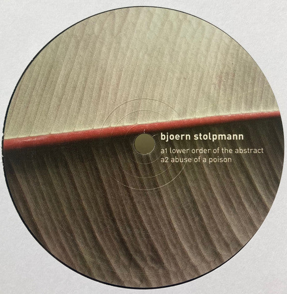 Bjoern Stolpmann : Aberration Of Intention (12")