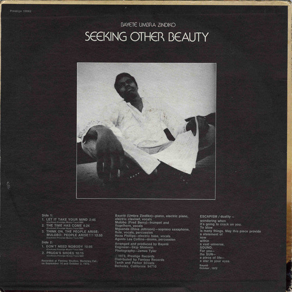 Bayeté (2) : Seeking Other Beauty (LP, Album)