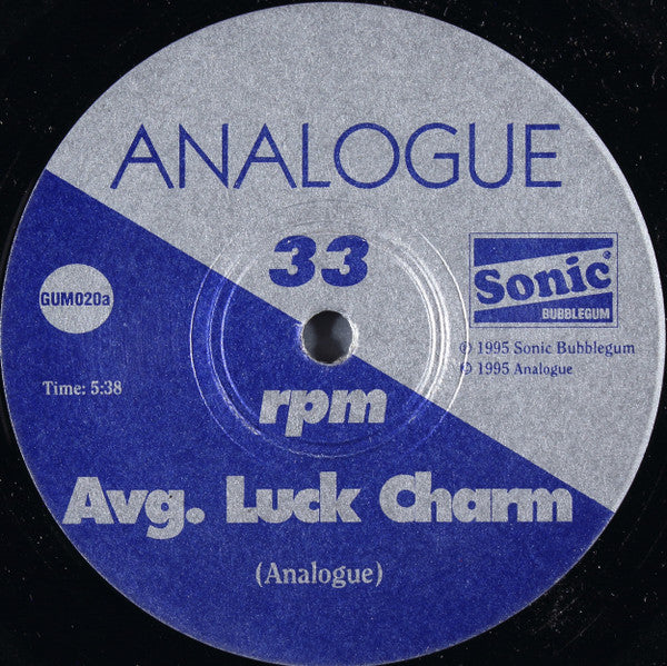 Analogue (3) : Average Luck Charm (7")