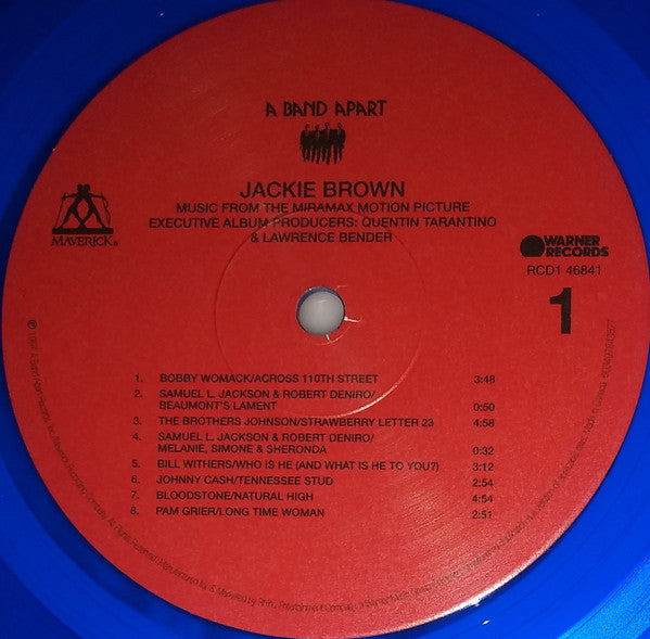 Various : Jackie Brown (Music From The Miramax Motion Picture) (LP, Album, Comp, Ltd, RE, Blu)