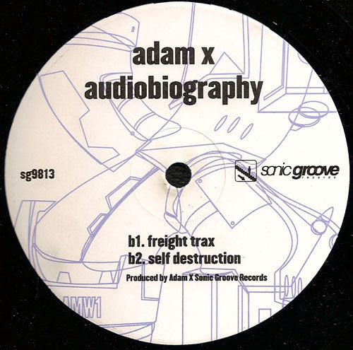 Adam X : Audiobiography (2xLP, Album)