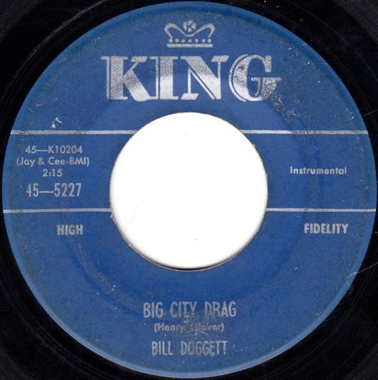 Bill Doggett : Big City Drag / After Hours (7")