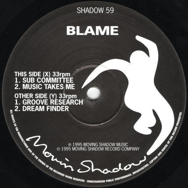 Blame : Sub Committee (12")
