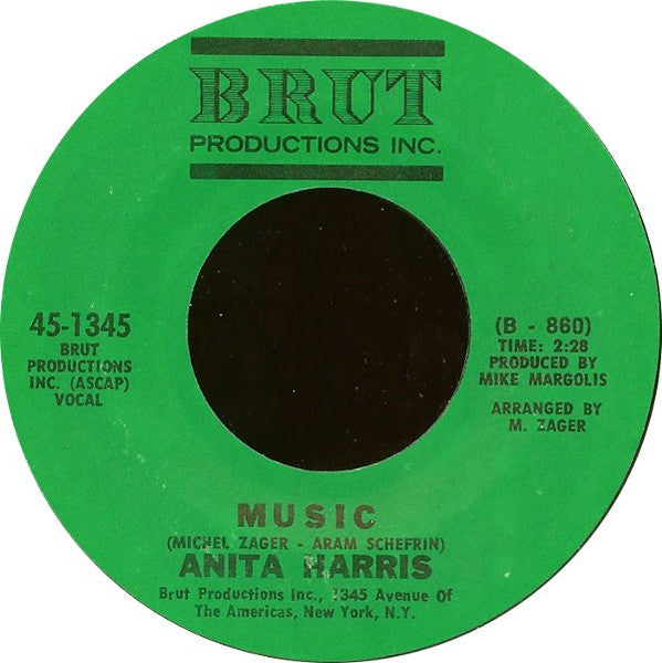 Anita Harris : I Just Need A Lover (7")