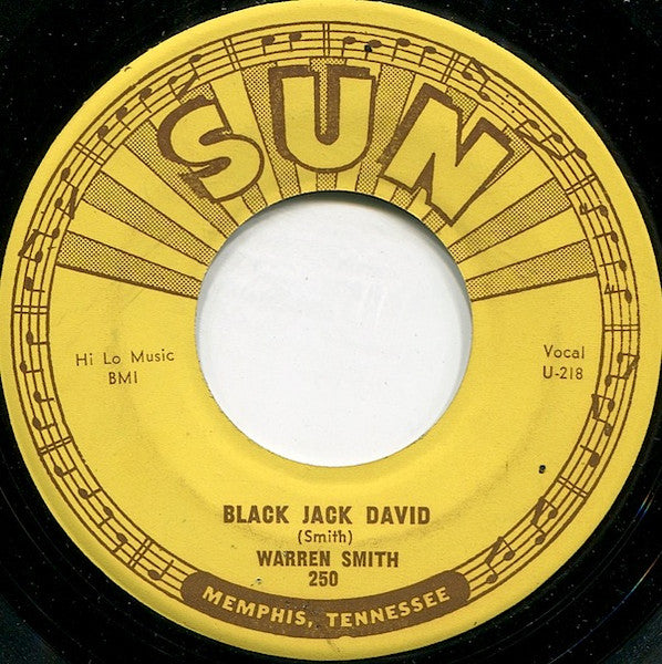 Warren Smith (3) : Ubangi Stomp / Black Jack David (7", Single)