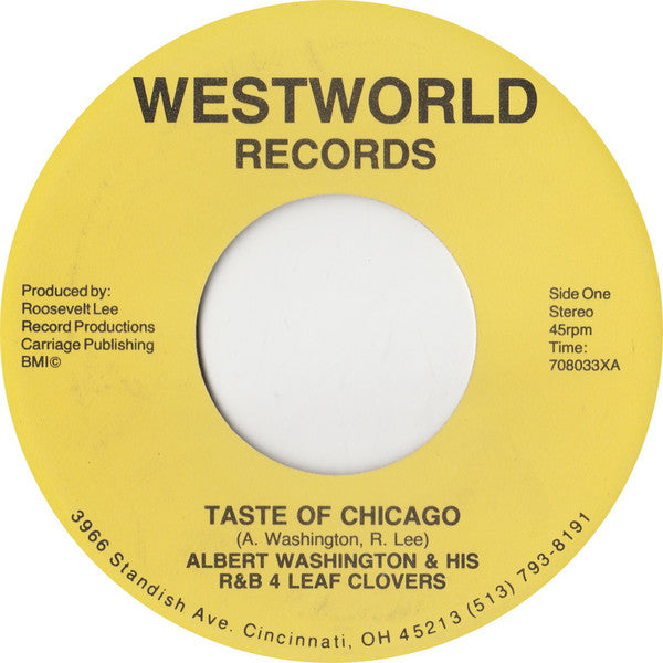 Albert Washington : Taste Of Chicago (7", Single)