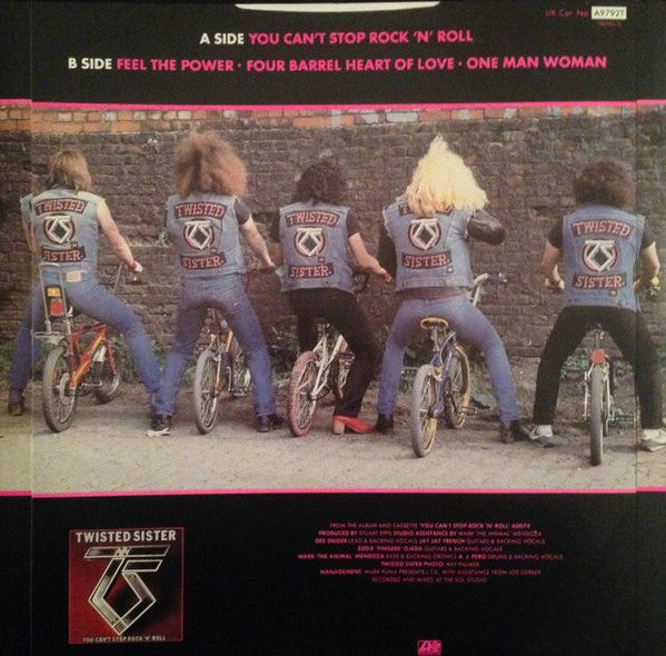 Twisted Sister : You Can't Stop Rock 'N' Roll (12", Single)