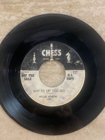 Willie Mabon : Knock On Wood / Got To Let You Go  (7", Promo)