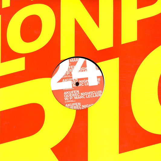 Akufen : Quebec Nightclub (2x12")