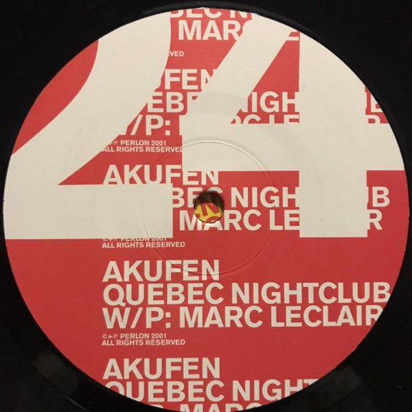 Akufen : Quebec Nightclub (2x12")