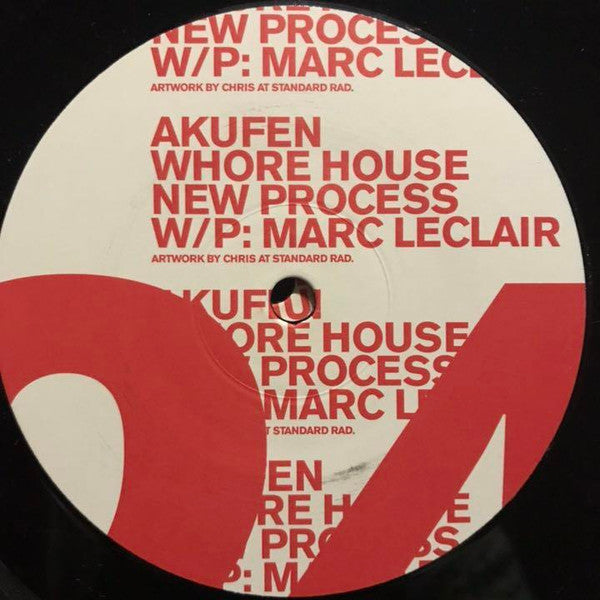 Akufen : Quebec Nightclub (2x12")
