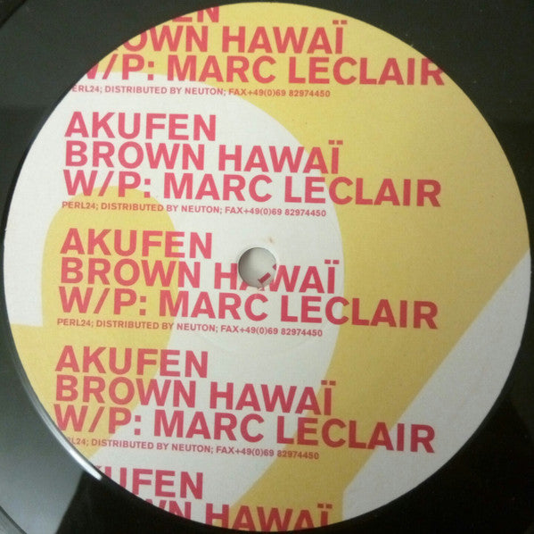 Akufen : Quebec Nightclub (2x12")