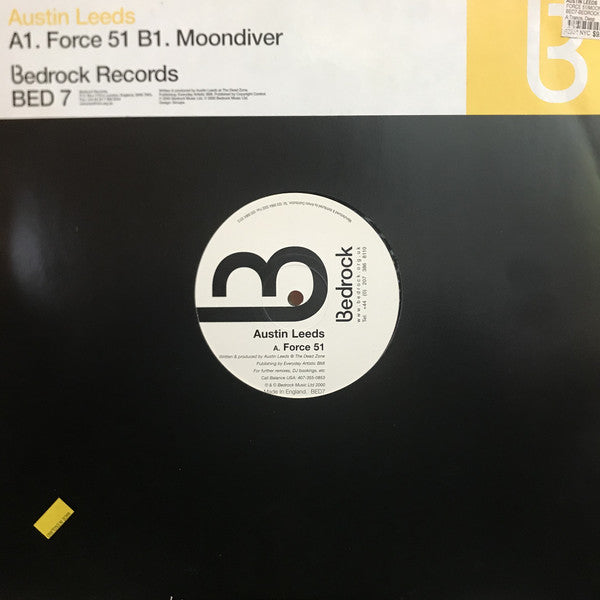Austin Leeds : Force 51 / Moondiver (12", W/Lbl, Sti)