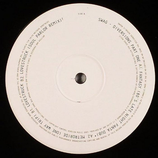 Swag : Diversions Part One (12")