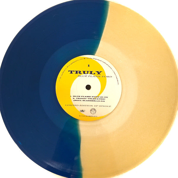 Truly : Blue Flame Ford (10", Single, Ltd, Blu)