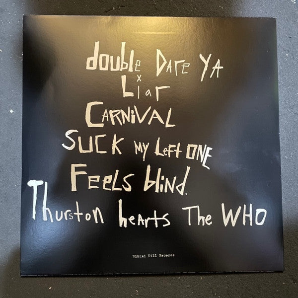 Bikini Kill : Bikini Kill (12", EP, RE, Pin)