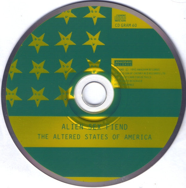 Alien Sex Fiend : The Altered States Of America (CD, Album)