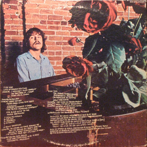 Biff Rose : Half Live At The Bitter End (LP, Album)