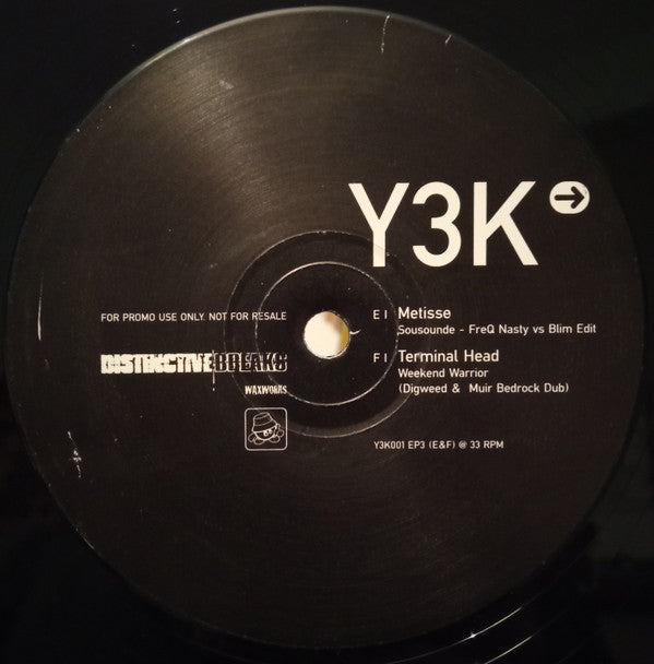 Various : Y3K (Deep Progressive Breaks) (12", Promo, EP3)