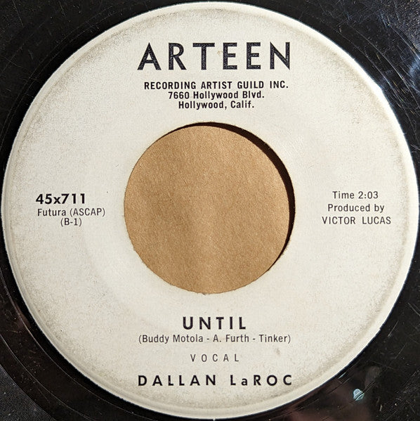 Dallan LaRoc : Beginning Of Love / Until (7")