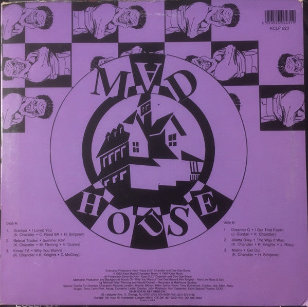 Various : A Basement, A Red Light, And A Feelin' (A Madhouse Compilation) (12", Comp)