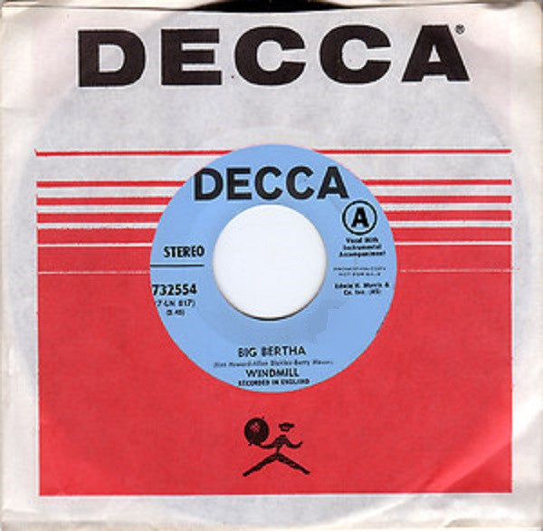 Windmill (2) : Big Bertha  (7", Promo)