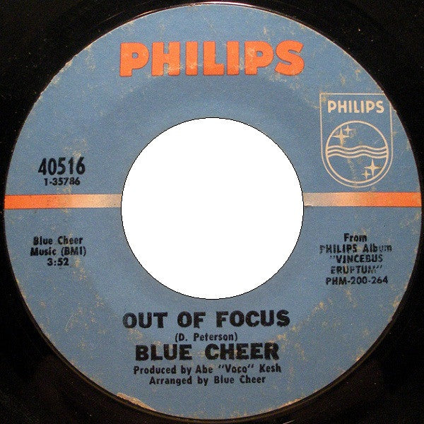 Blue Cheer : Summertime Blues (7", Single, Pit)