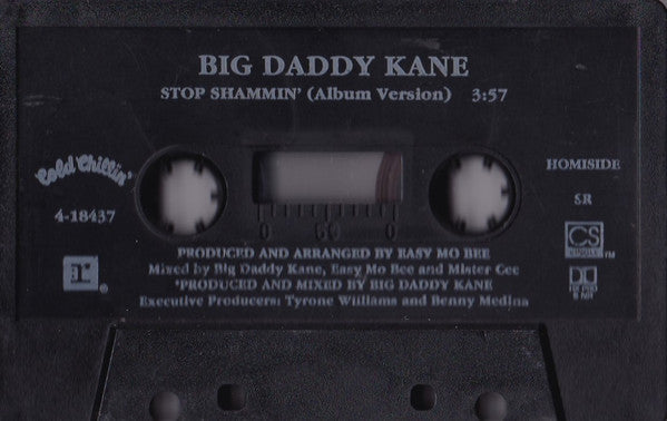 Big Daddy Kane : Very Special/Stop Shammin' (Cass, Single)