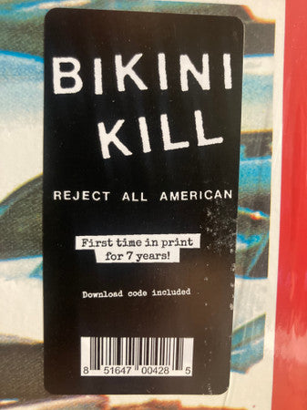 Bikini Kill : Reject All American (LP, Album, RE, RP)
