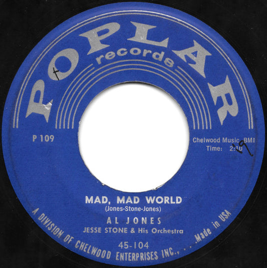 Al Jones (6) : Mad, Mad World (7")