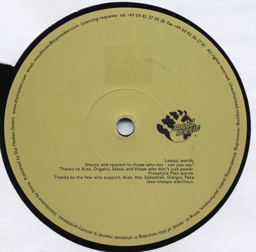 LoSoul Vs. Freestyle Man : Aspects On The Same Theme (12")