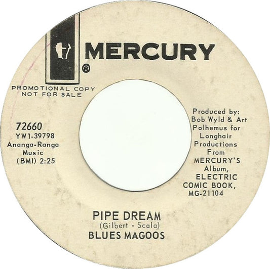 Blues Magoos : Pipe Dream / There's A Chance We Can Make It (7", Single, Styrene)