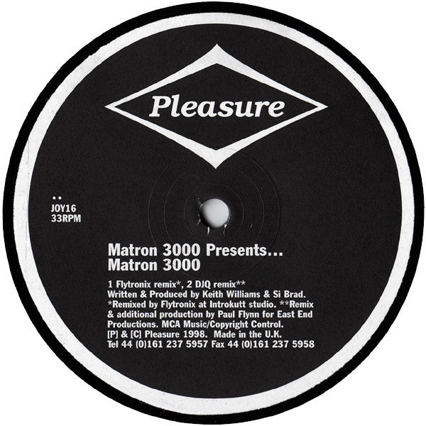 Matron 3000 : Matron 3000 (12")