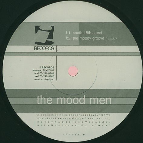 The Mood Men : The Moody Groove EP (12", EP)