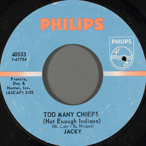 Jacky* : White Horses (7", Single)